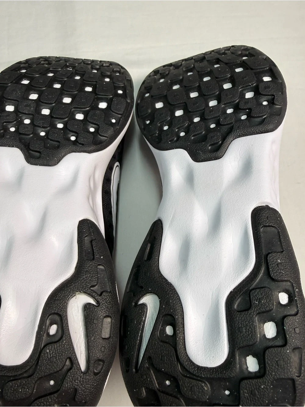 Nike Black and White Women's Running Sneakers
